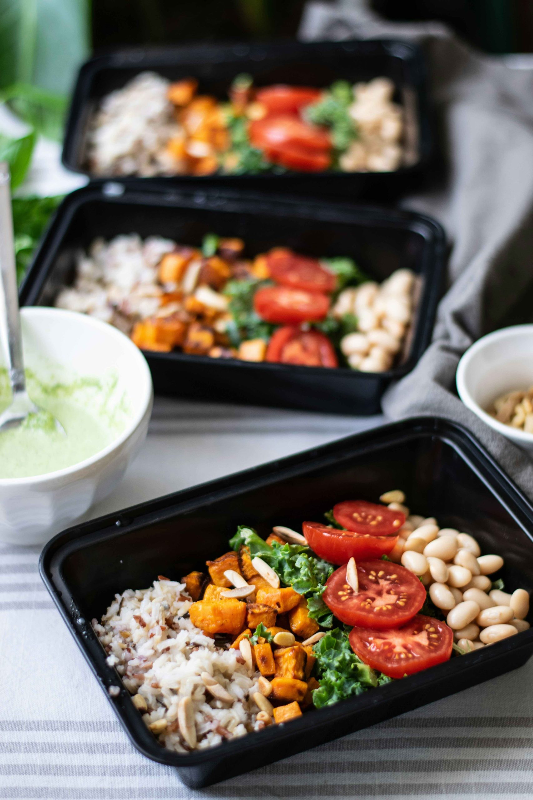 Meal plan containers